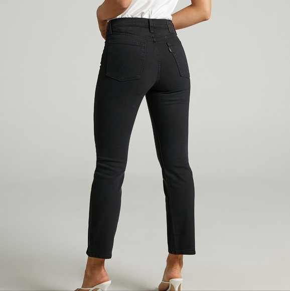 Levi's Wedgie Straight Black Sprout - Picture 3 of 13